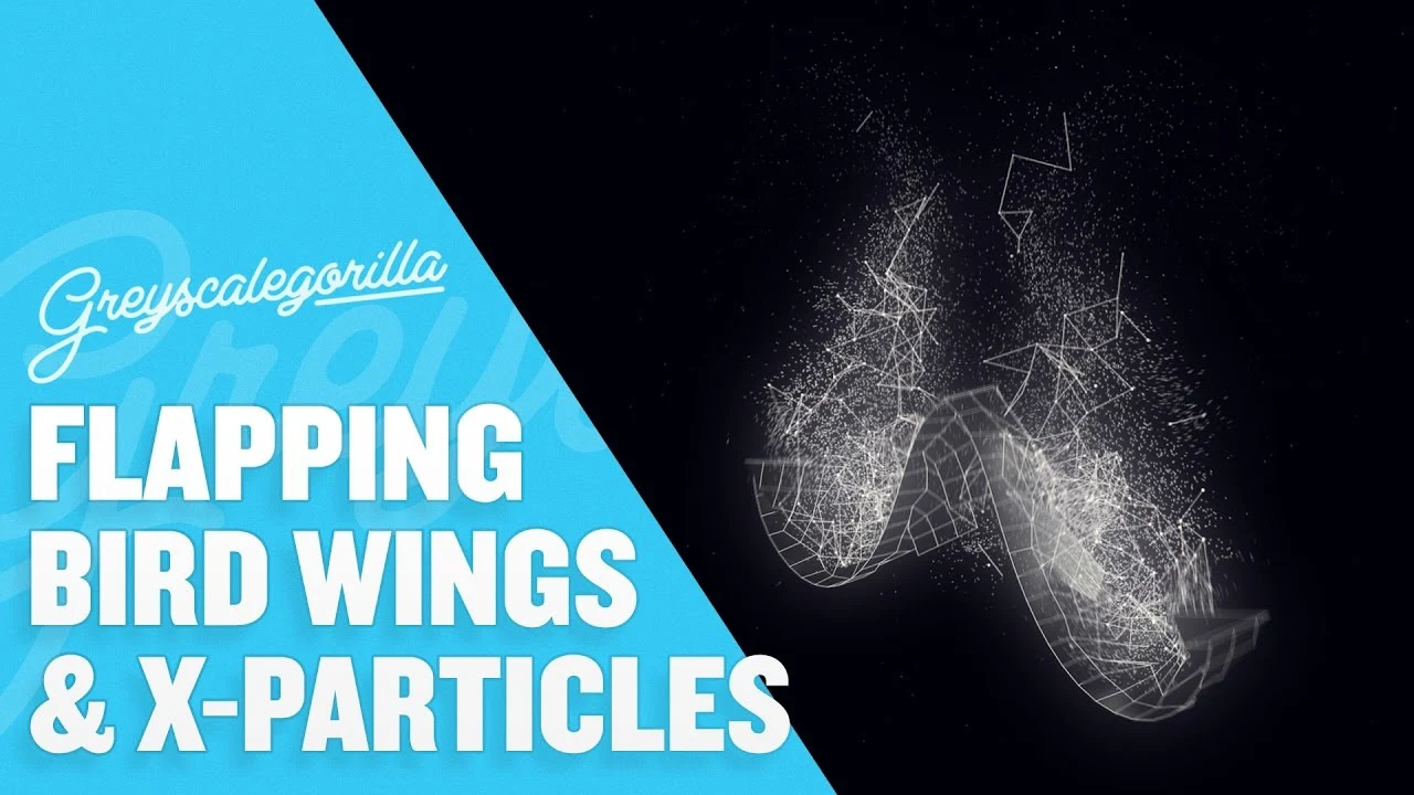 Cinema 4D - Animate A Flapping Bird Wing with Joints in Cinema 4D
